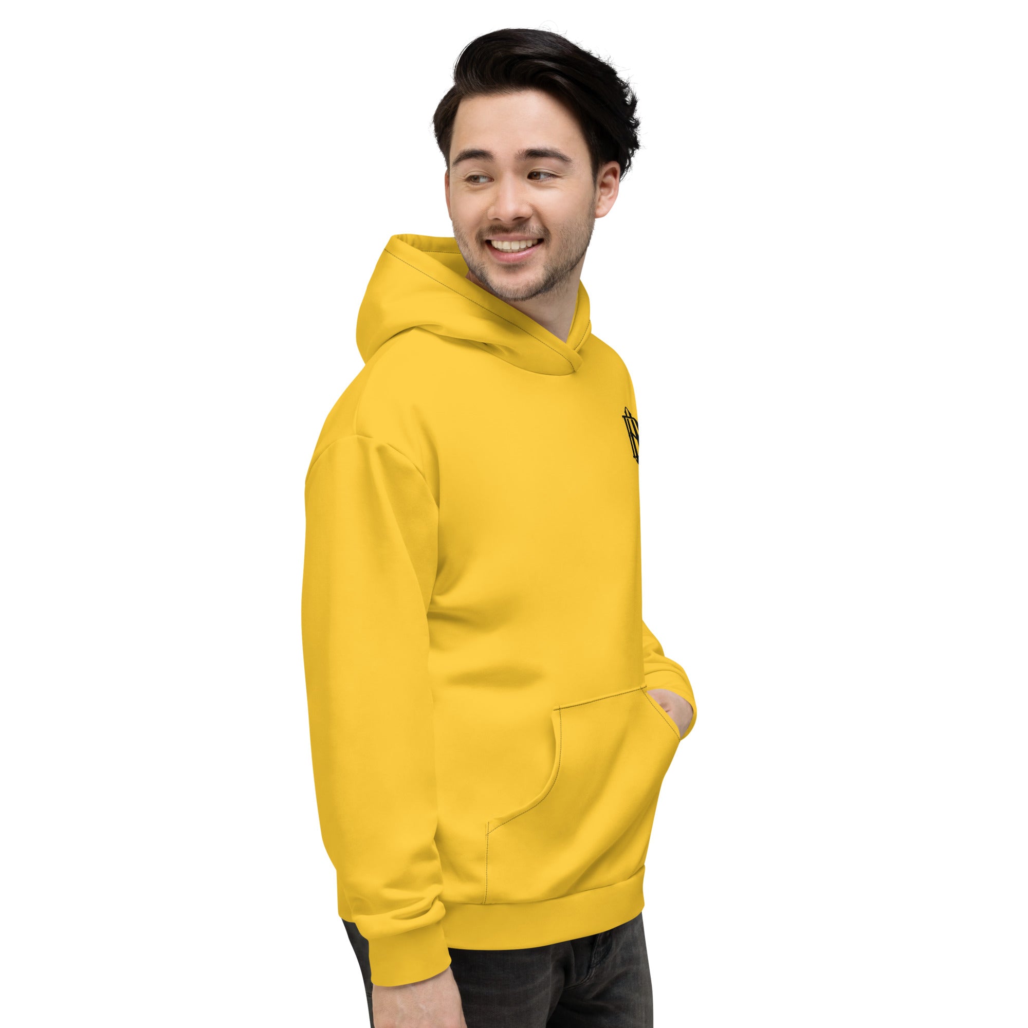 AD Vintage Hoodie Yellow