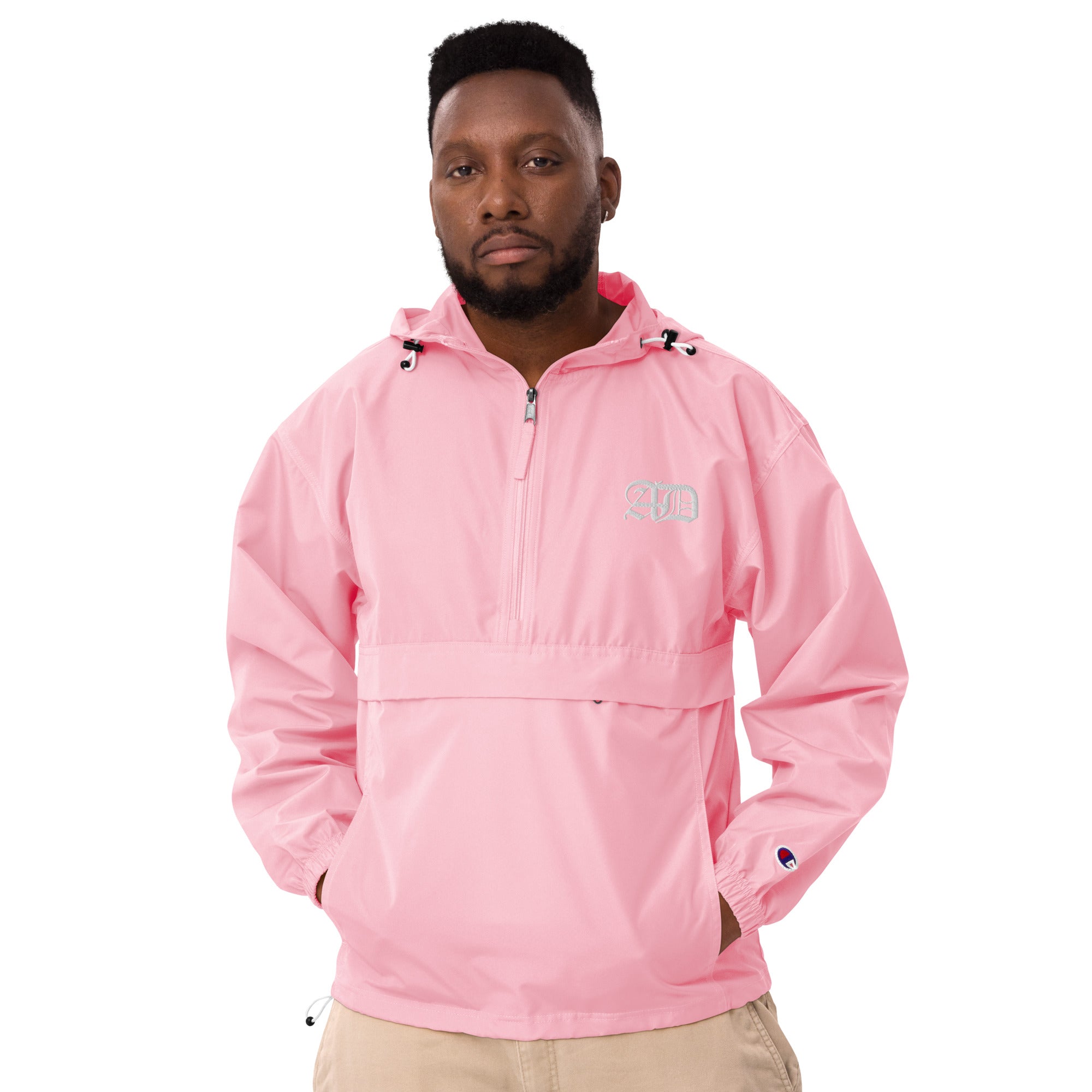 AD Embroidered Champion Packable Jacket