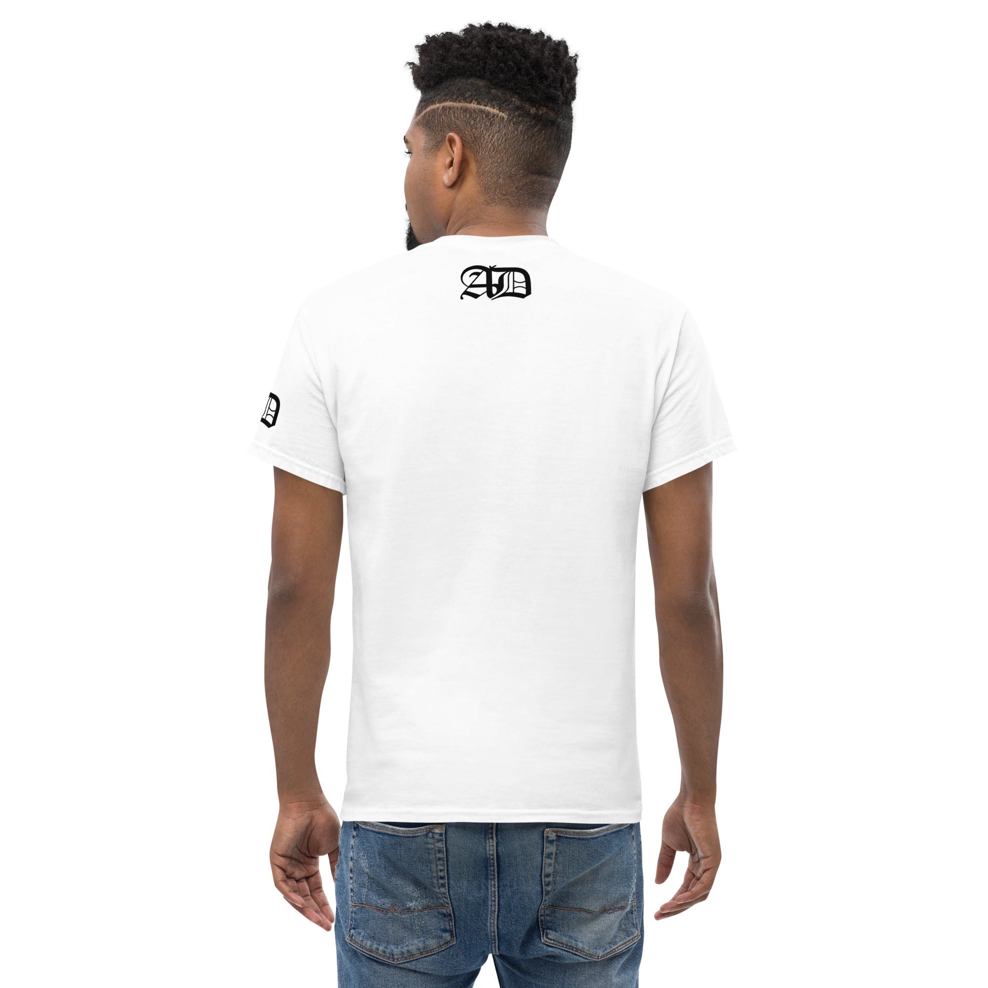 AD Mens T-Shirt Black Logo