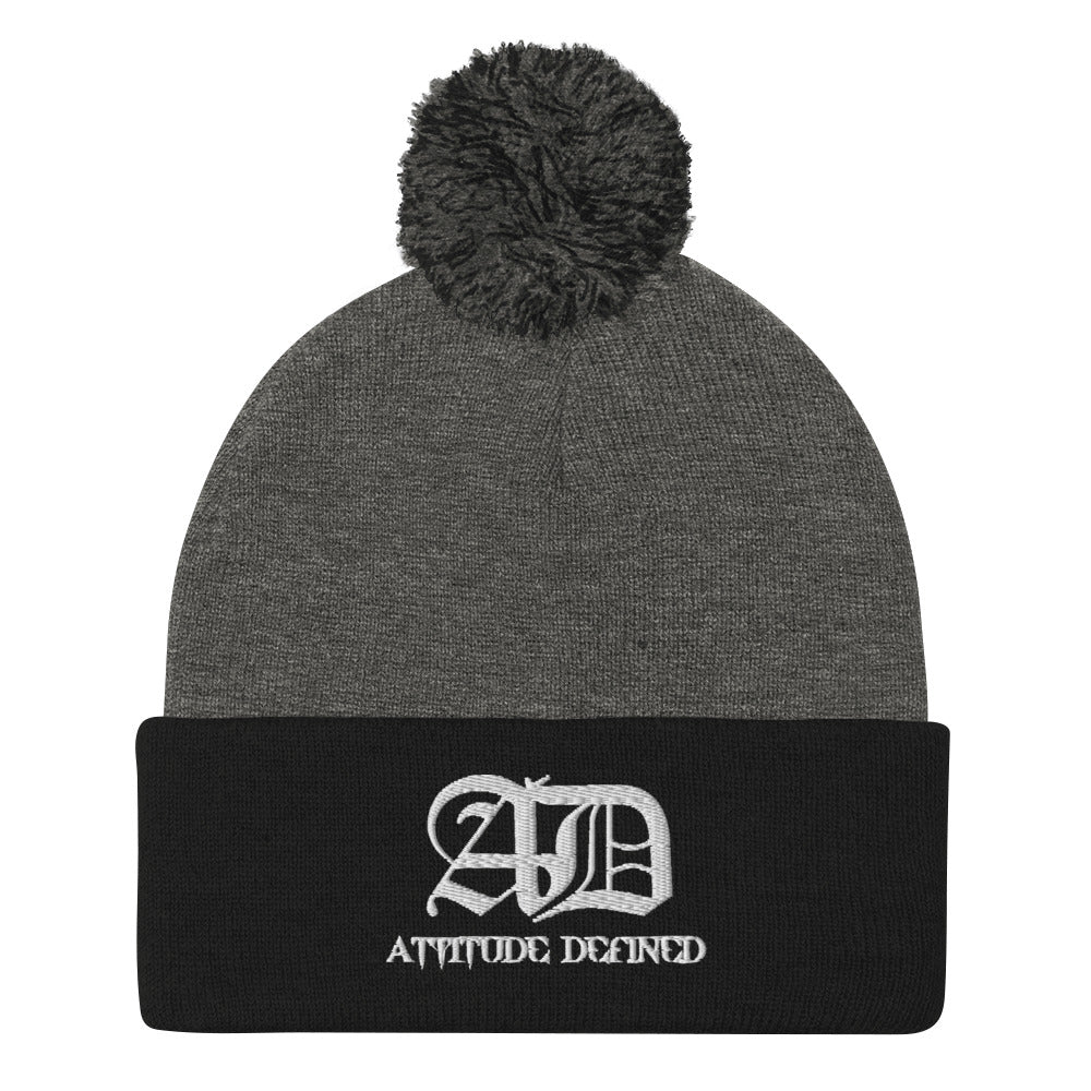 AD Pom-Pom Beanie