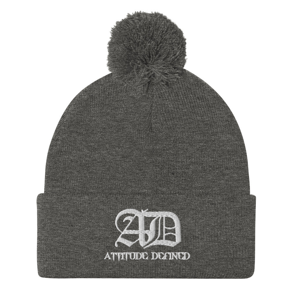 AD Pom-Pom Beanie