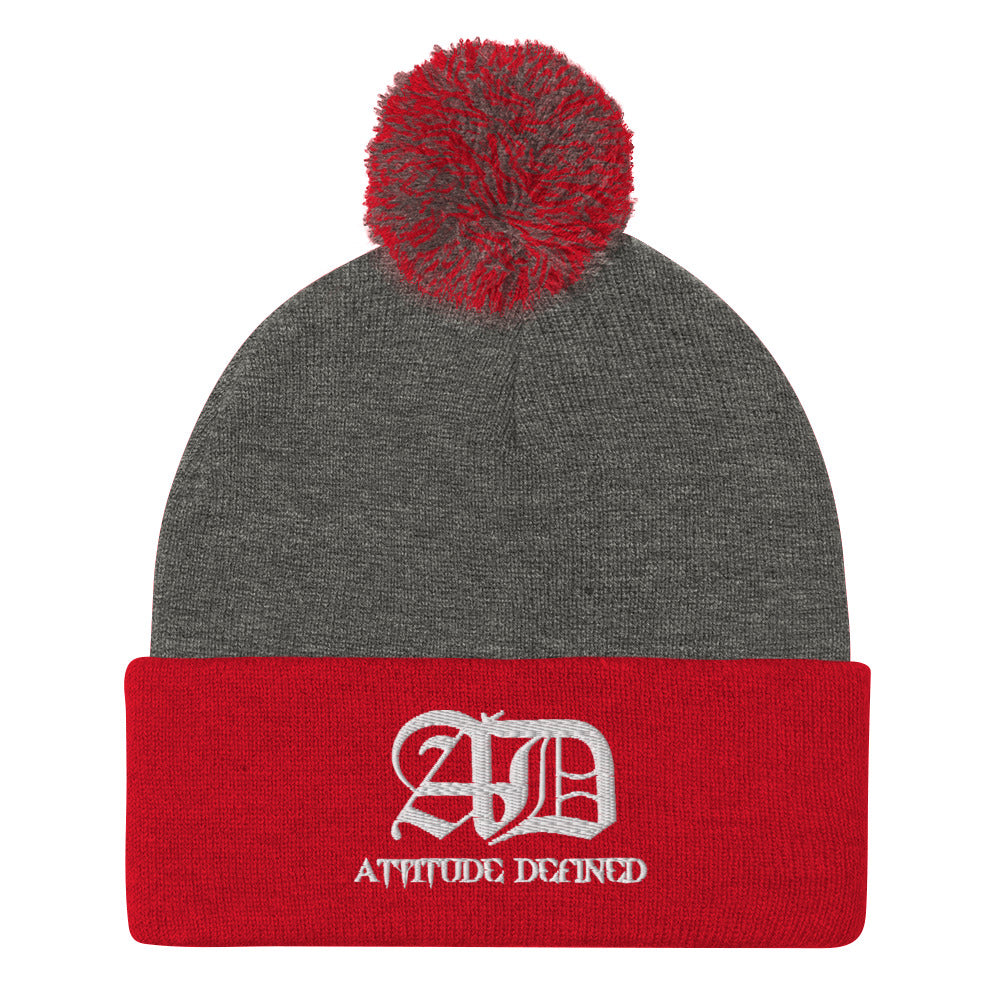 AD Pom-Pom Beanie