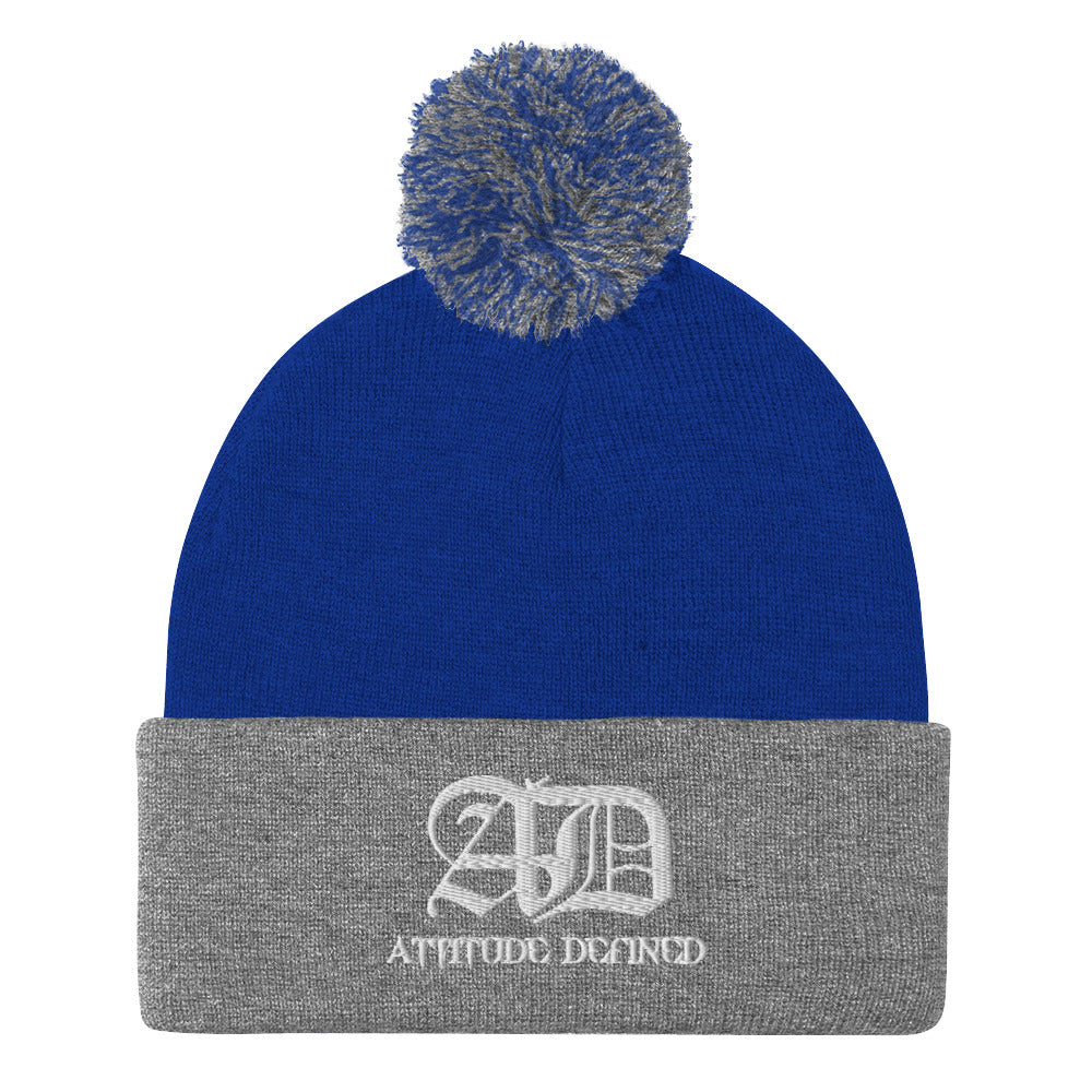 AD Pom-Pom Beanie
