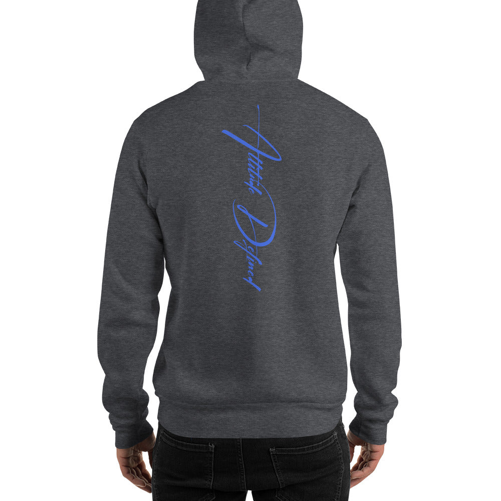 AD Unisex Signature Hoodie Blue Logo