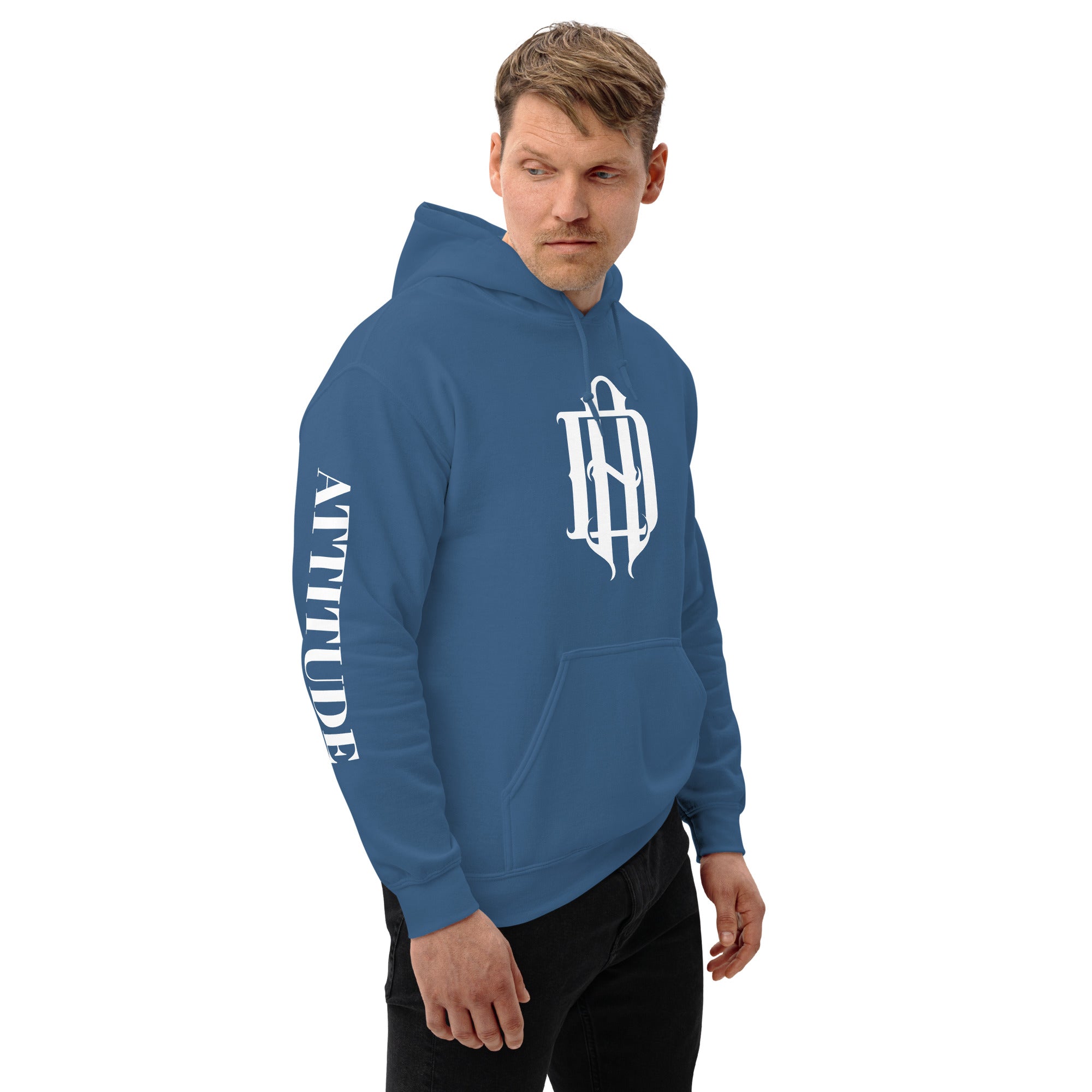 AD Unisex Hoodie (Arm Lettering)