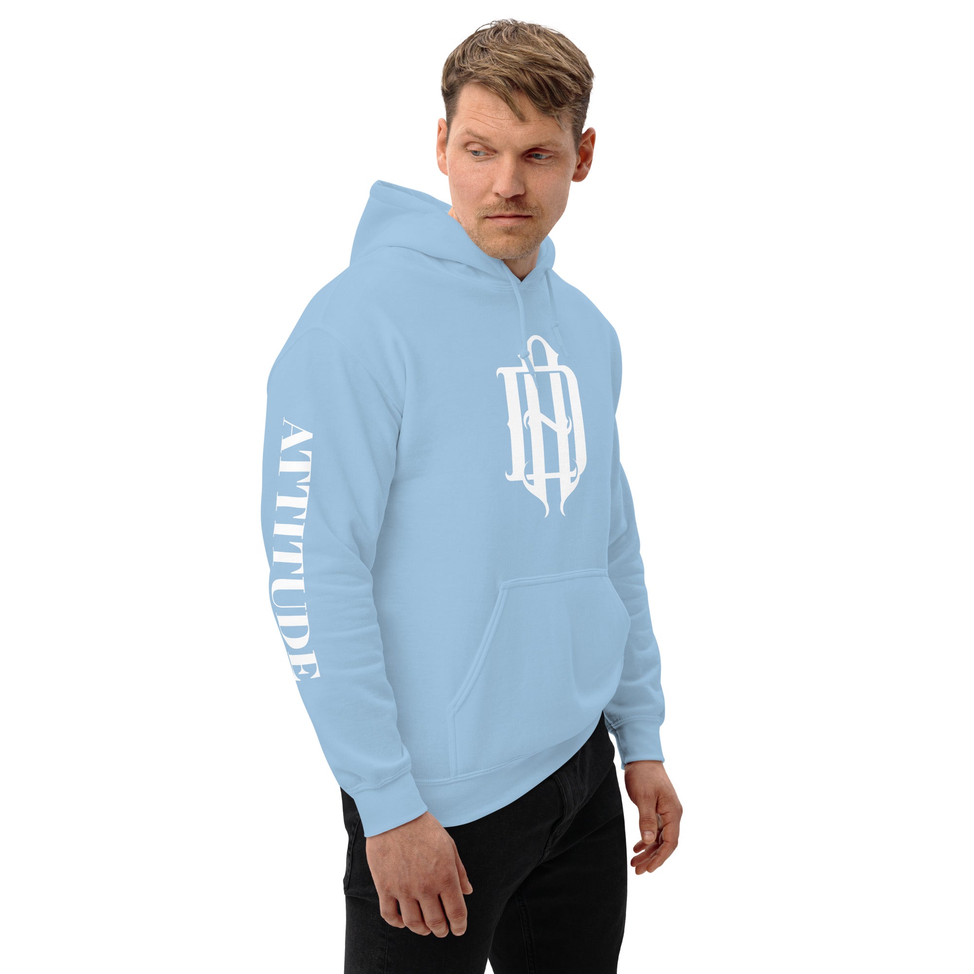 AD Unisex Hoodie (Arm Lettering)