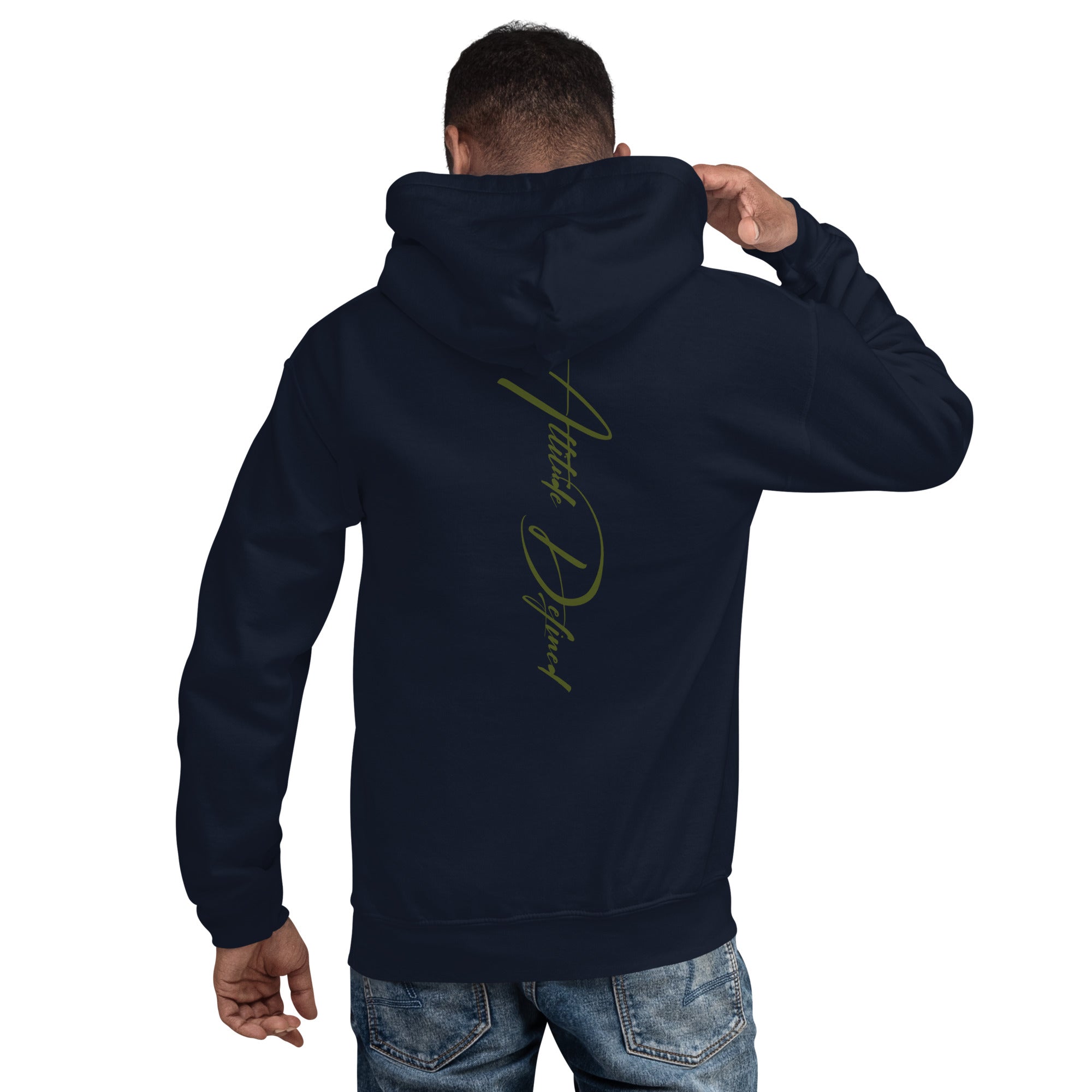 AD Unisex Signature Hoodie Green Logo