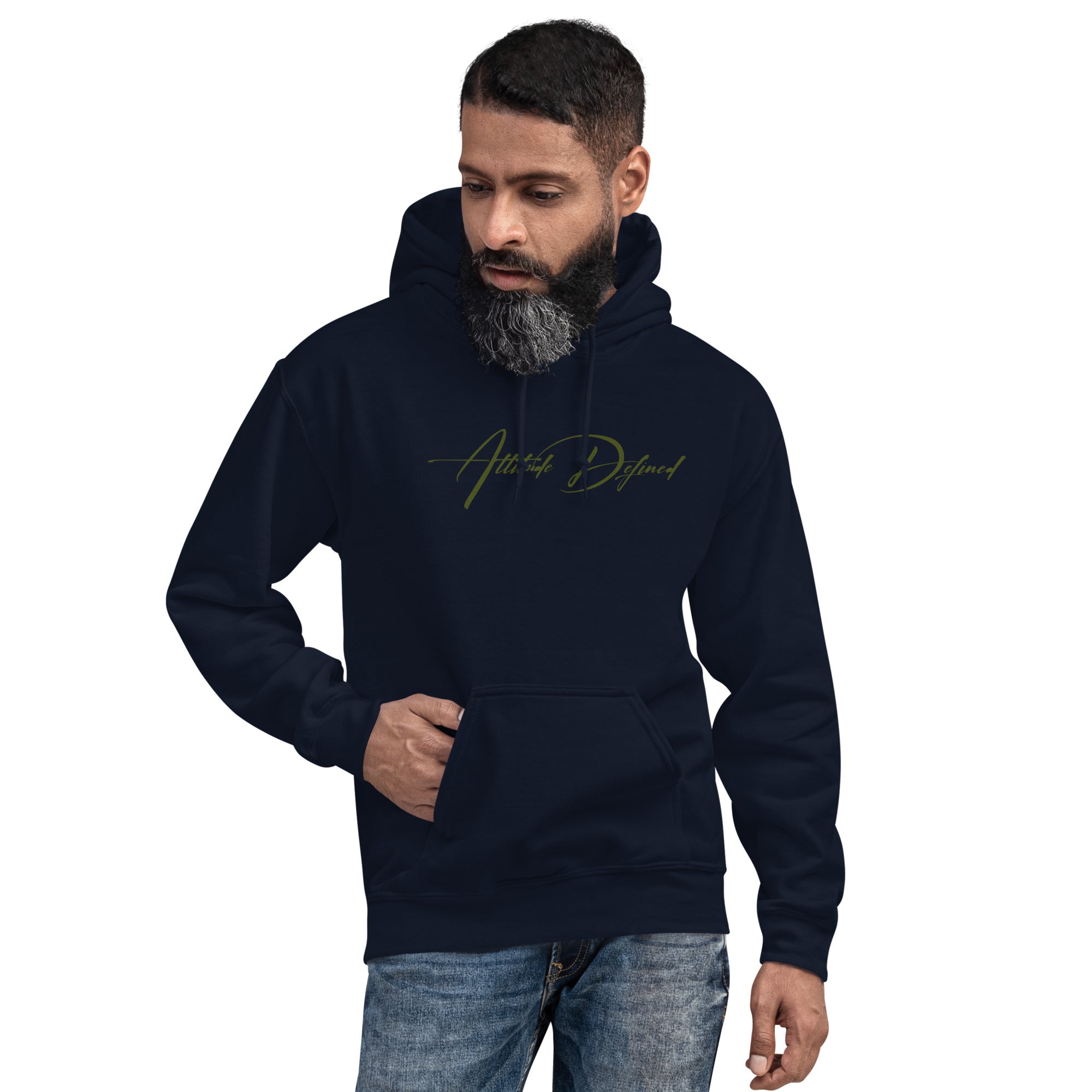 AD Unisex Signature Hoodie Green Logo