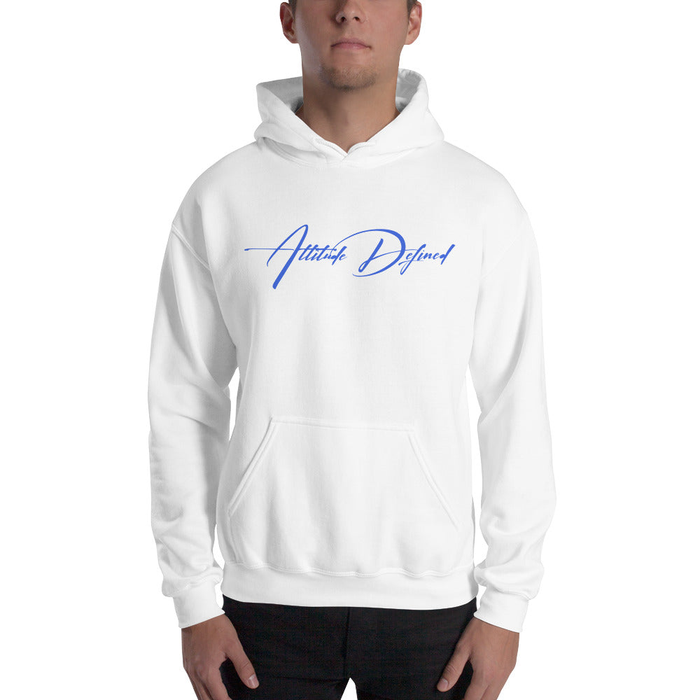 AD Unisex Signature Hoodie Blue Logo