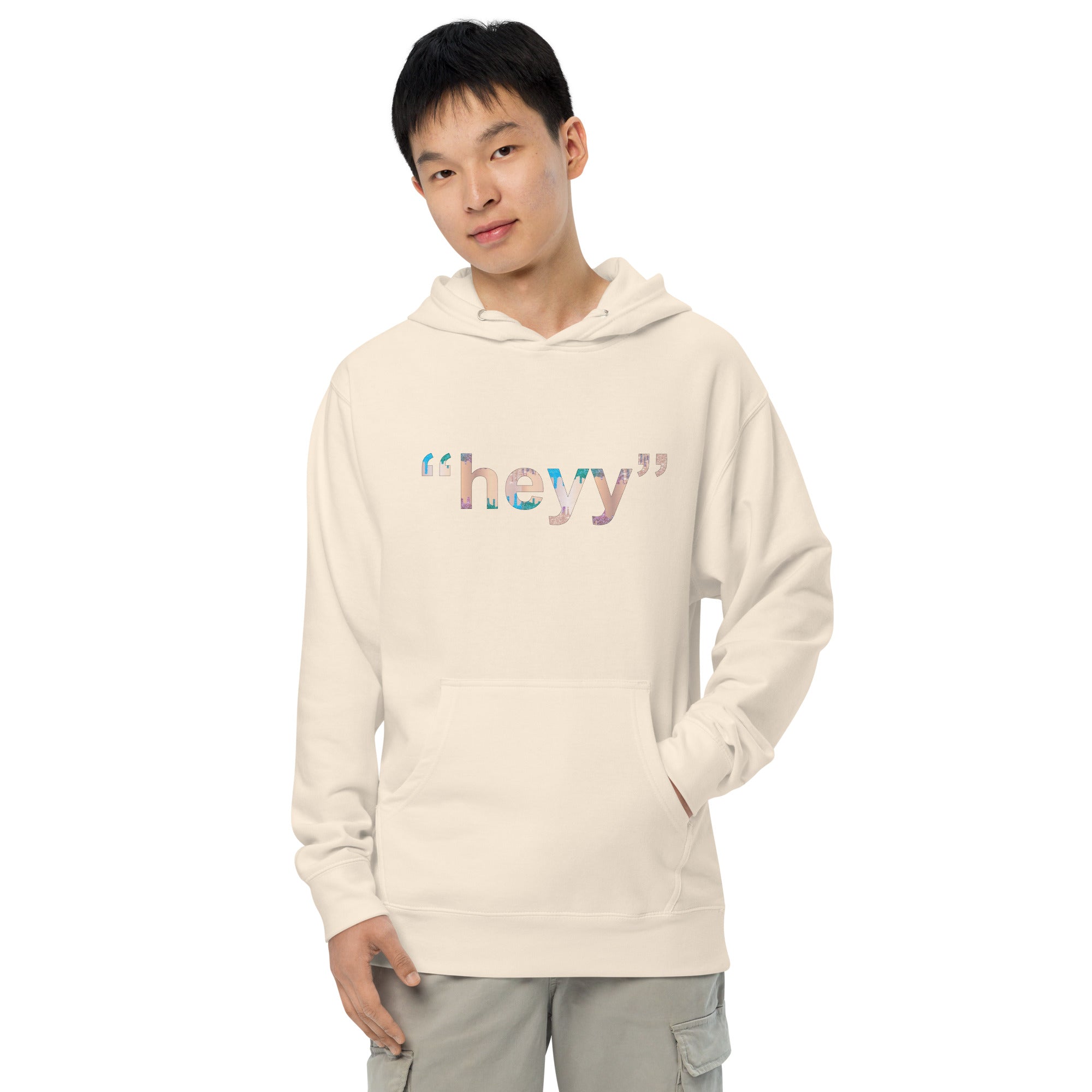 AD Coral Hey Hoodie