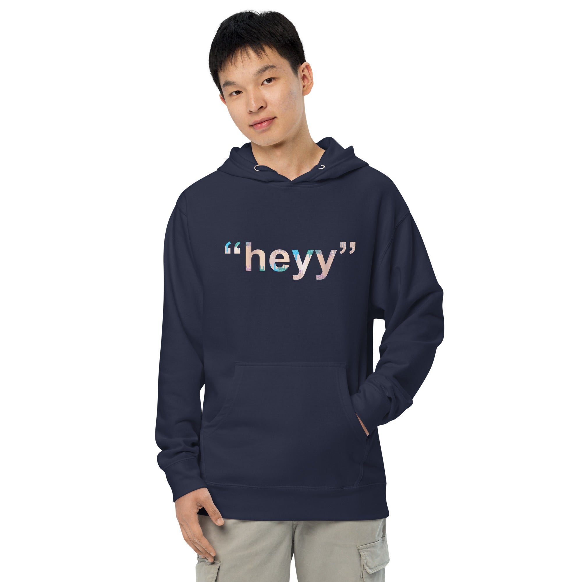 AD Coral Hey Hoodie