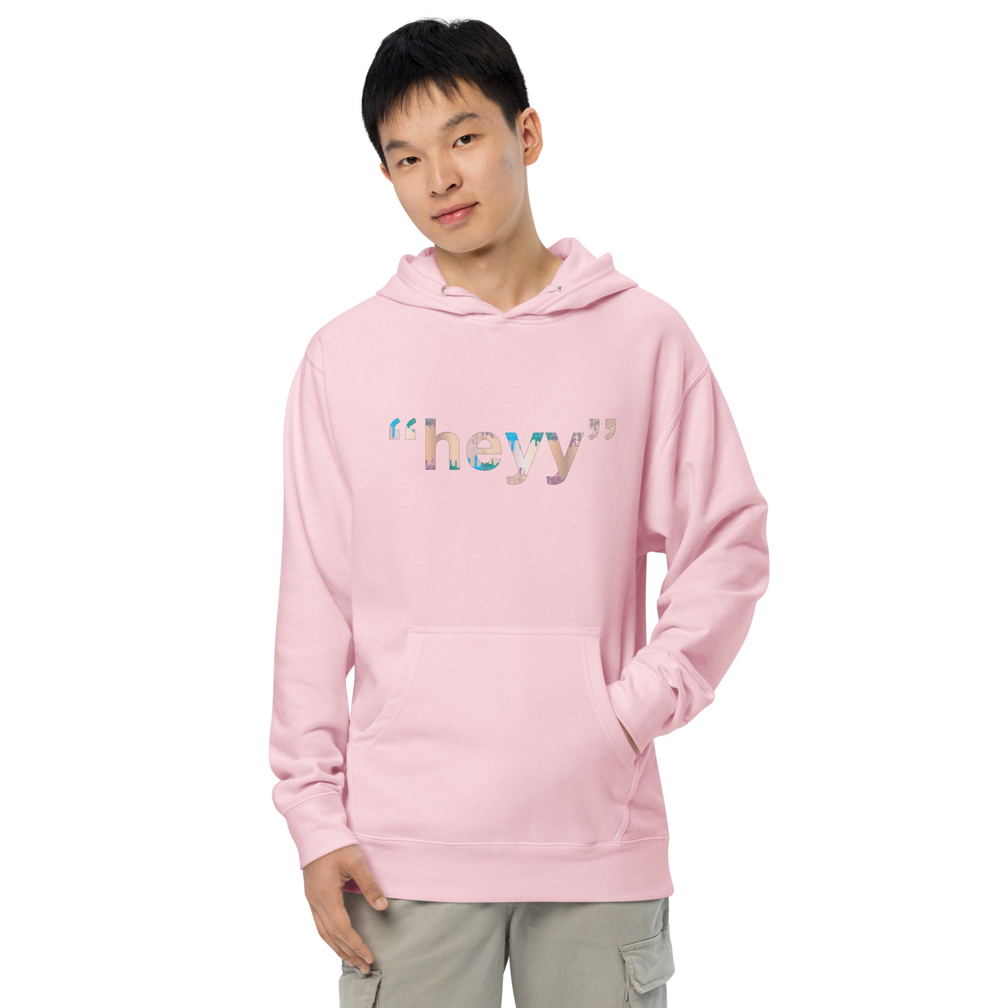 AD Coral Hey Hoodie