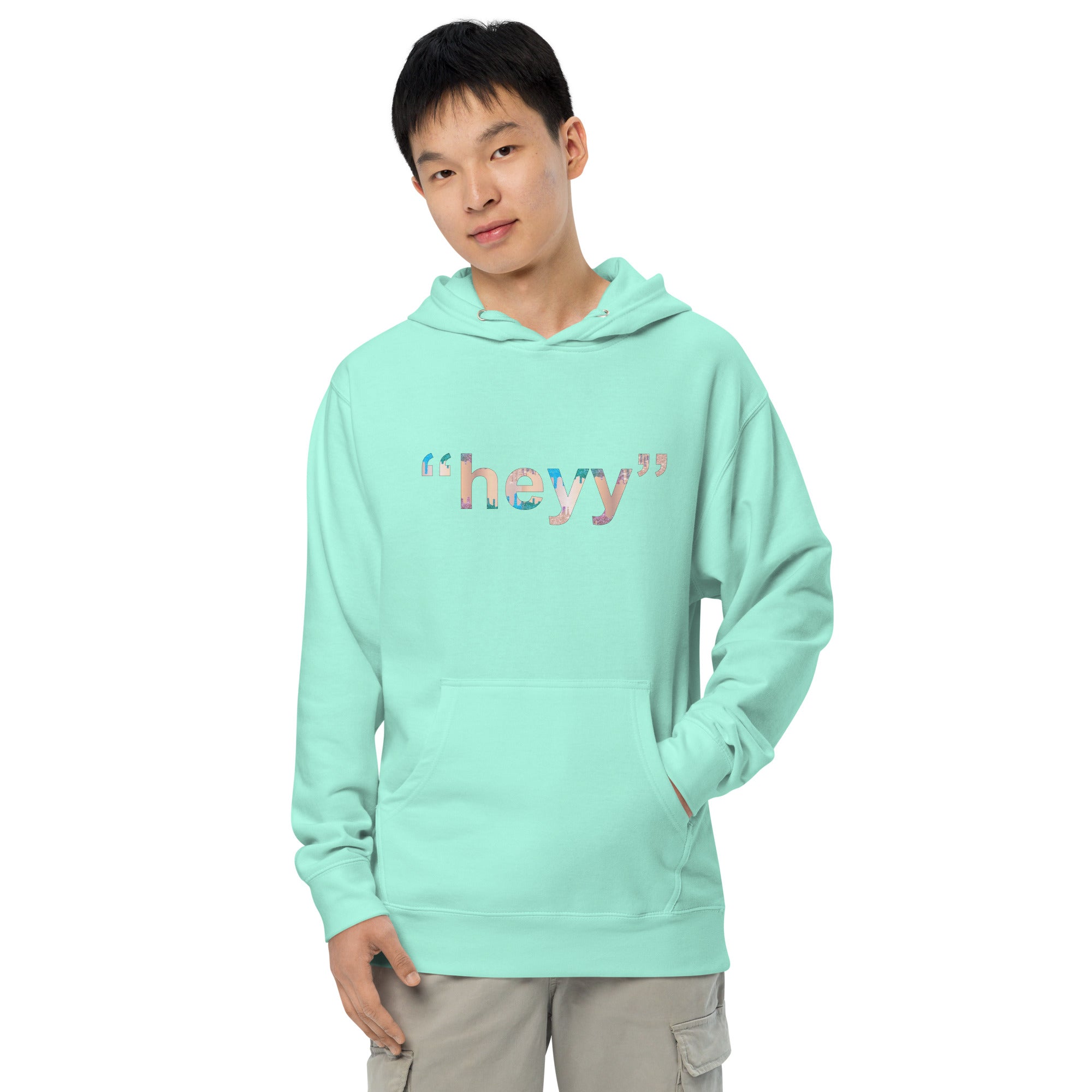 AD Coral Hey Hoodie