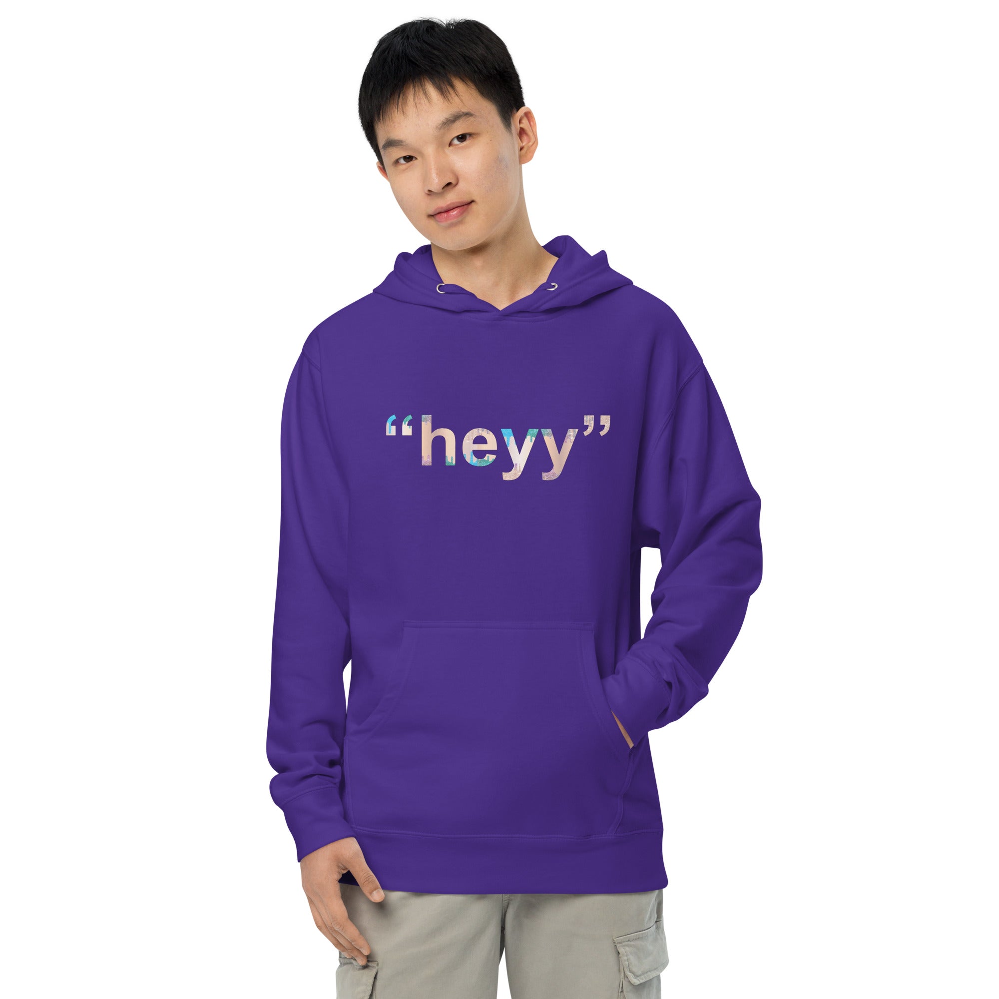 AD Coral Hey Hoodie