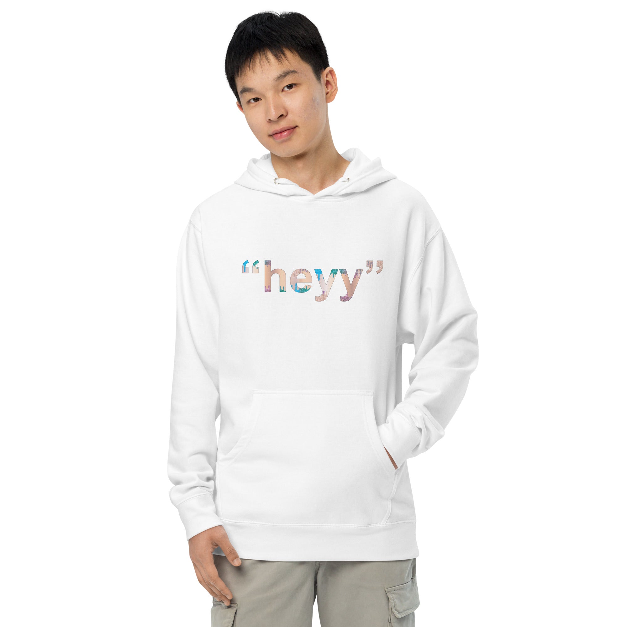 AD Coral Hey Hoodie