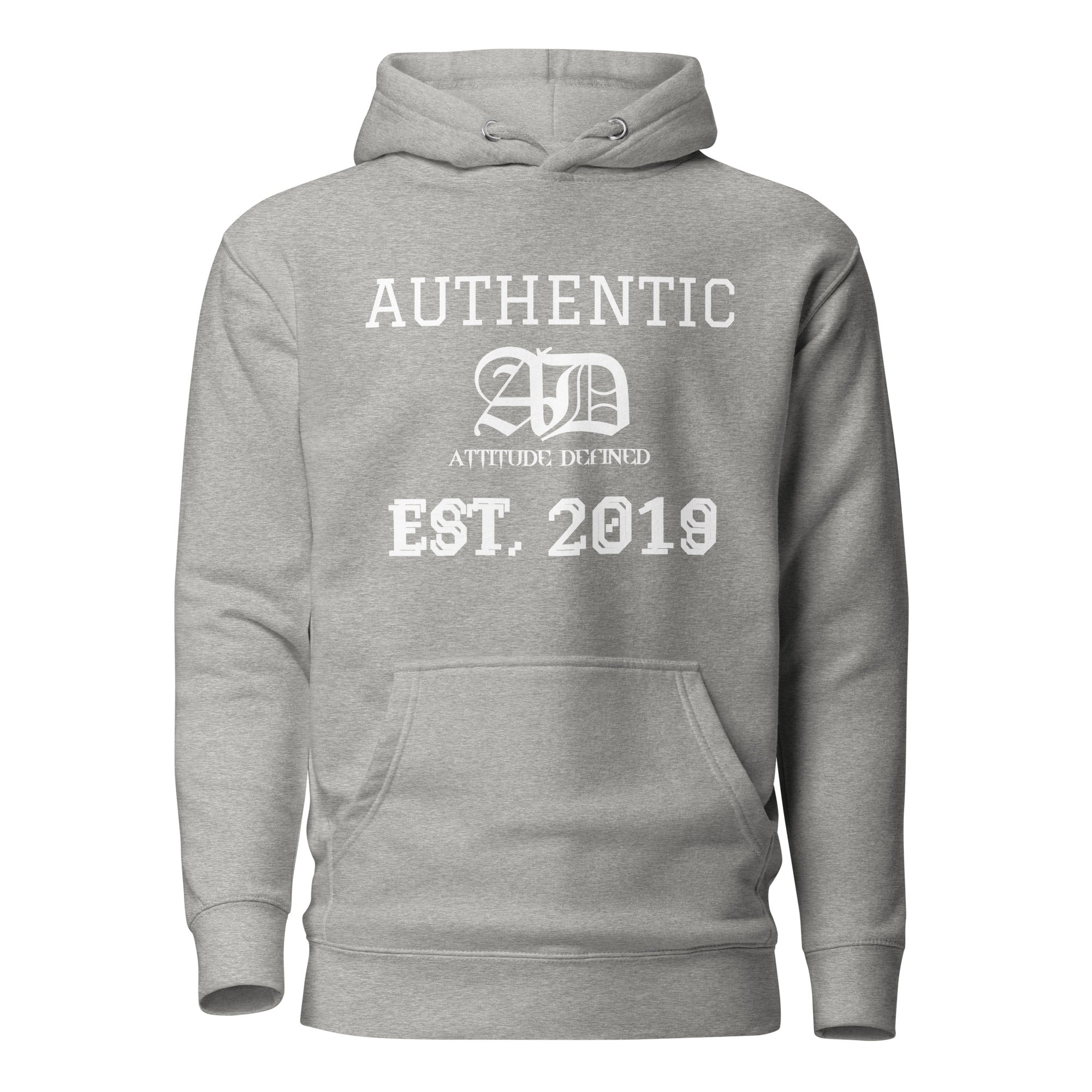 AD Premium Hoodie White Logo