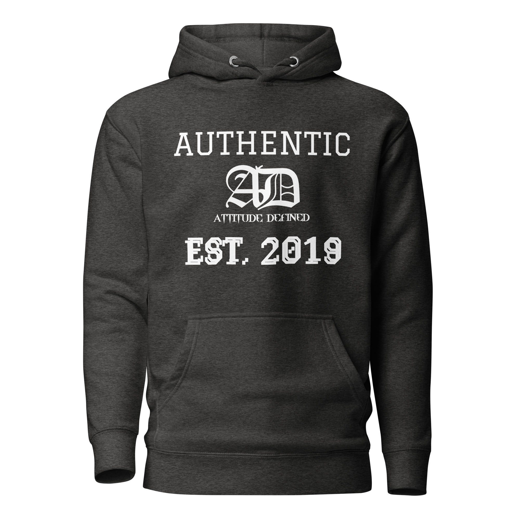 AD Premium Hoodie White Logo