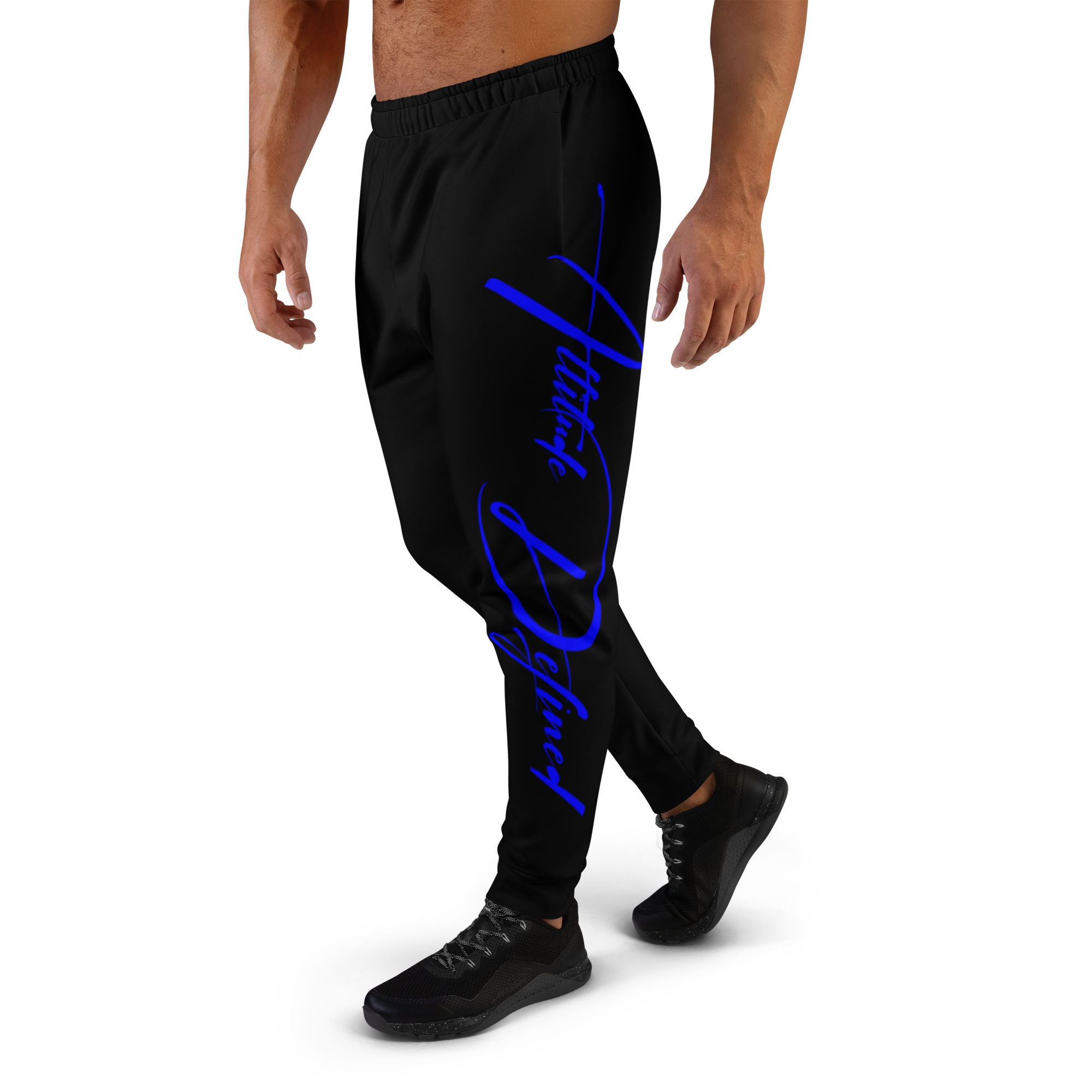 AD Mens Signature Joggers Blue Logo