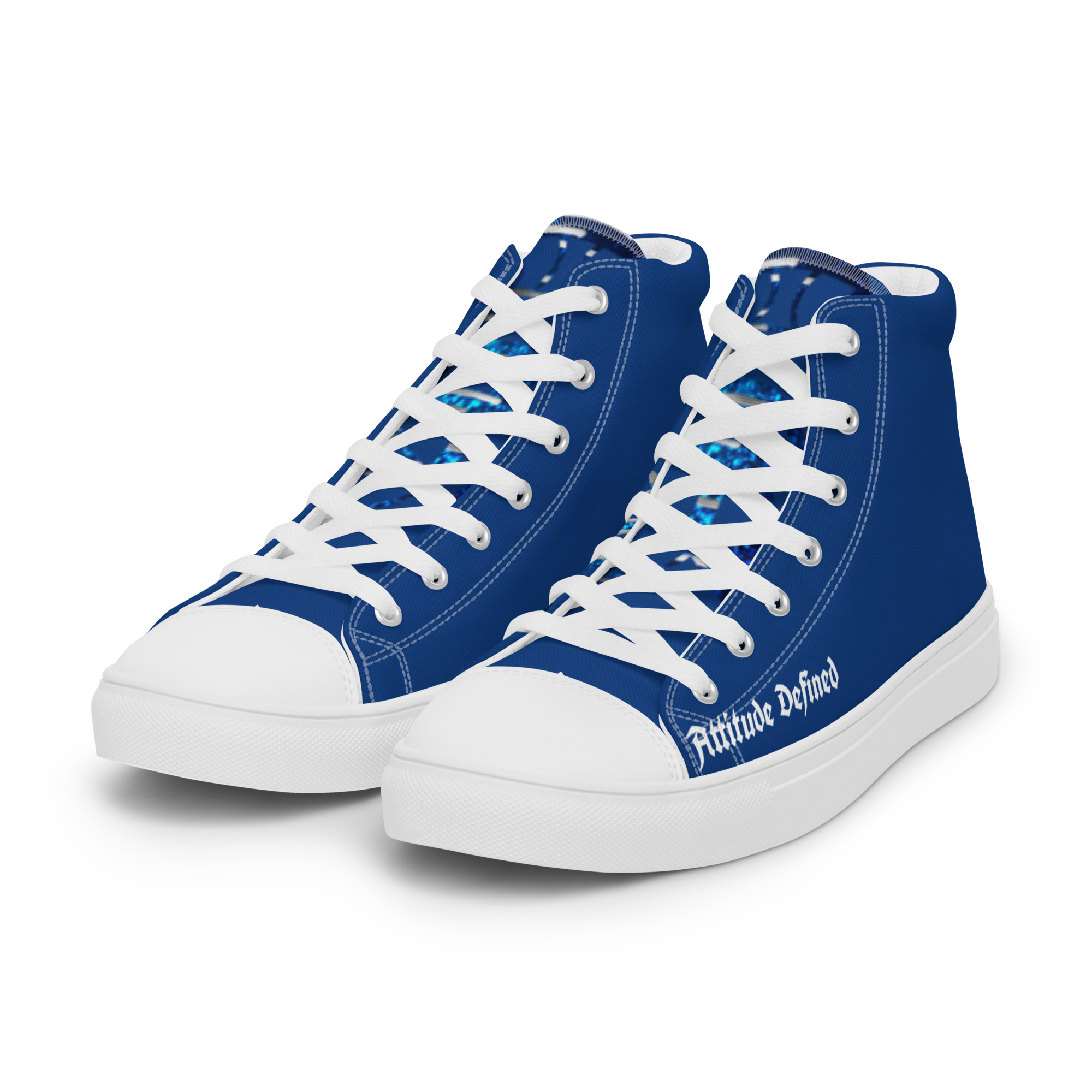 Men’s high top canvas shoes