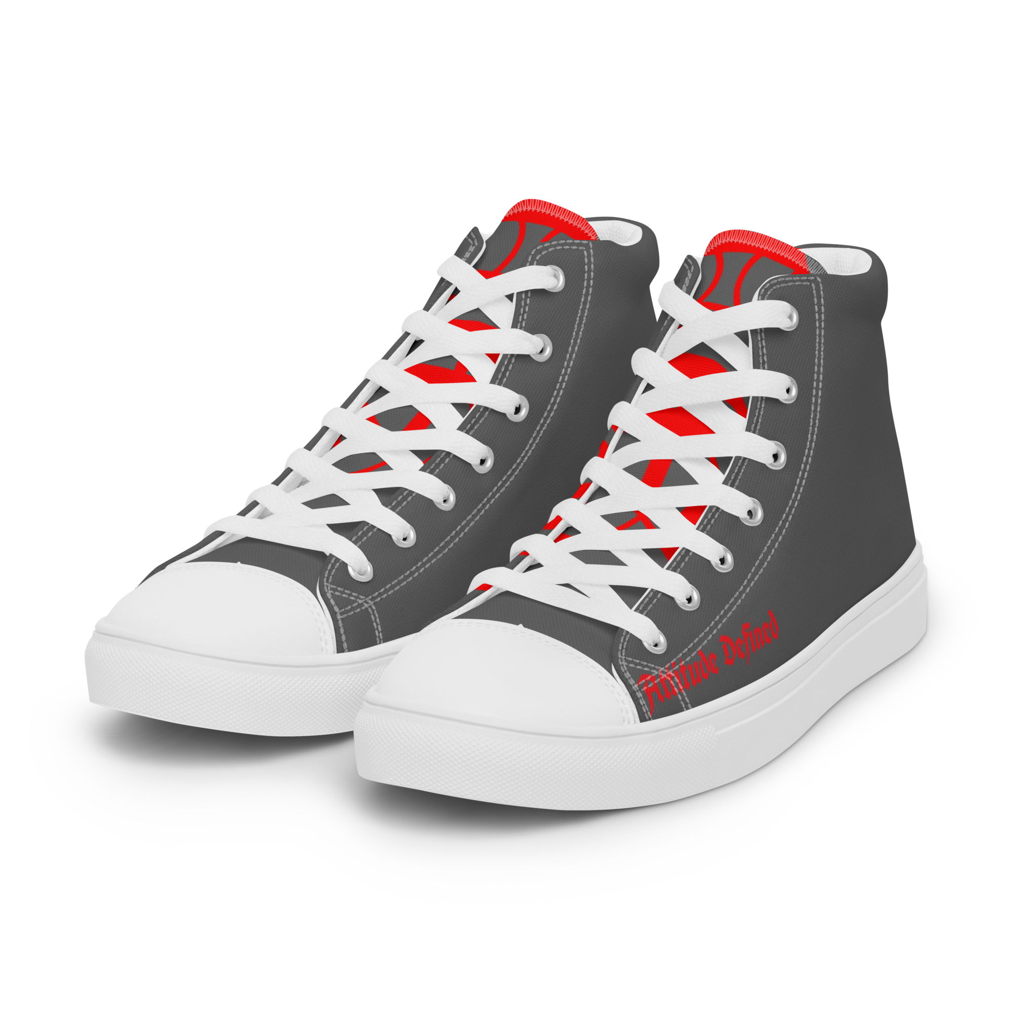 Men’s high top canvas shoes