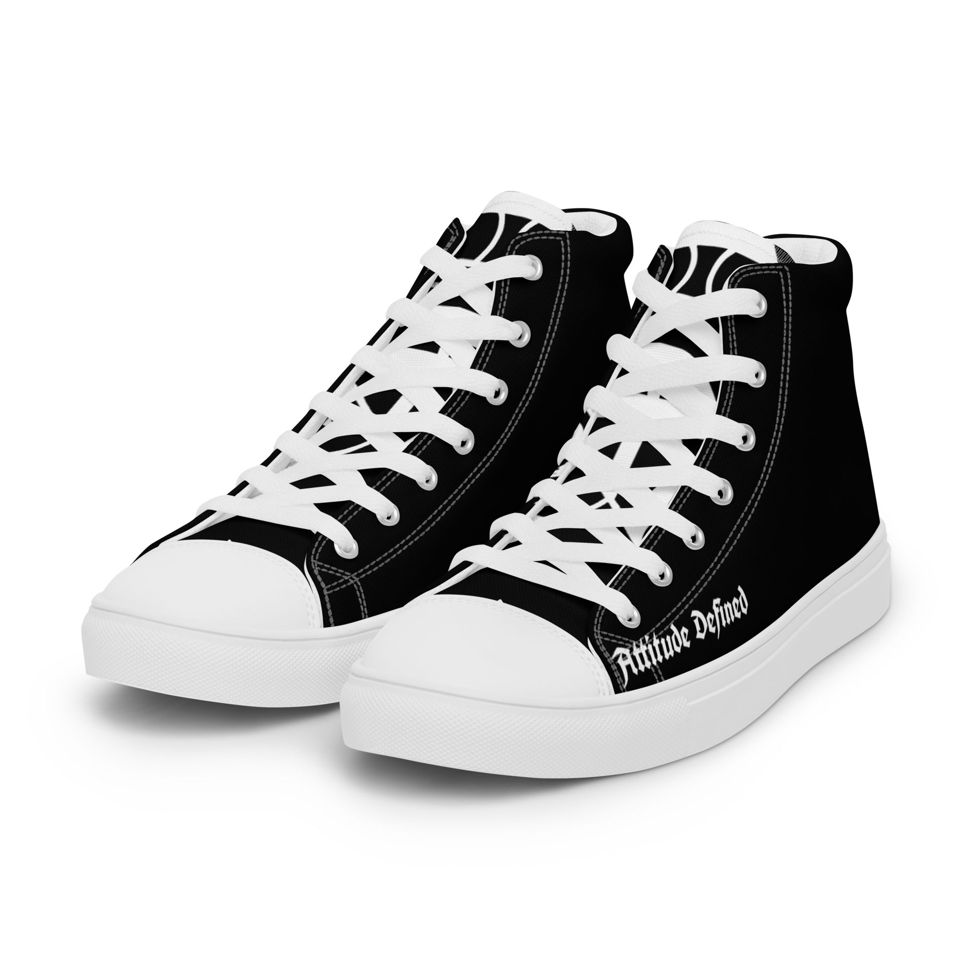 Men’s high top canvas shoes