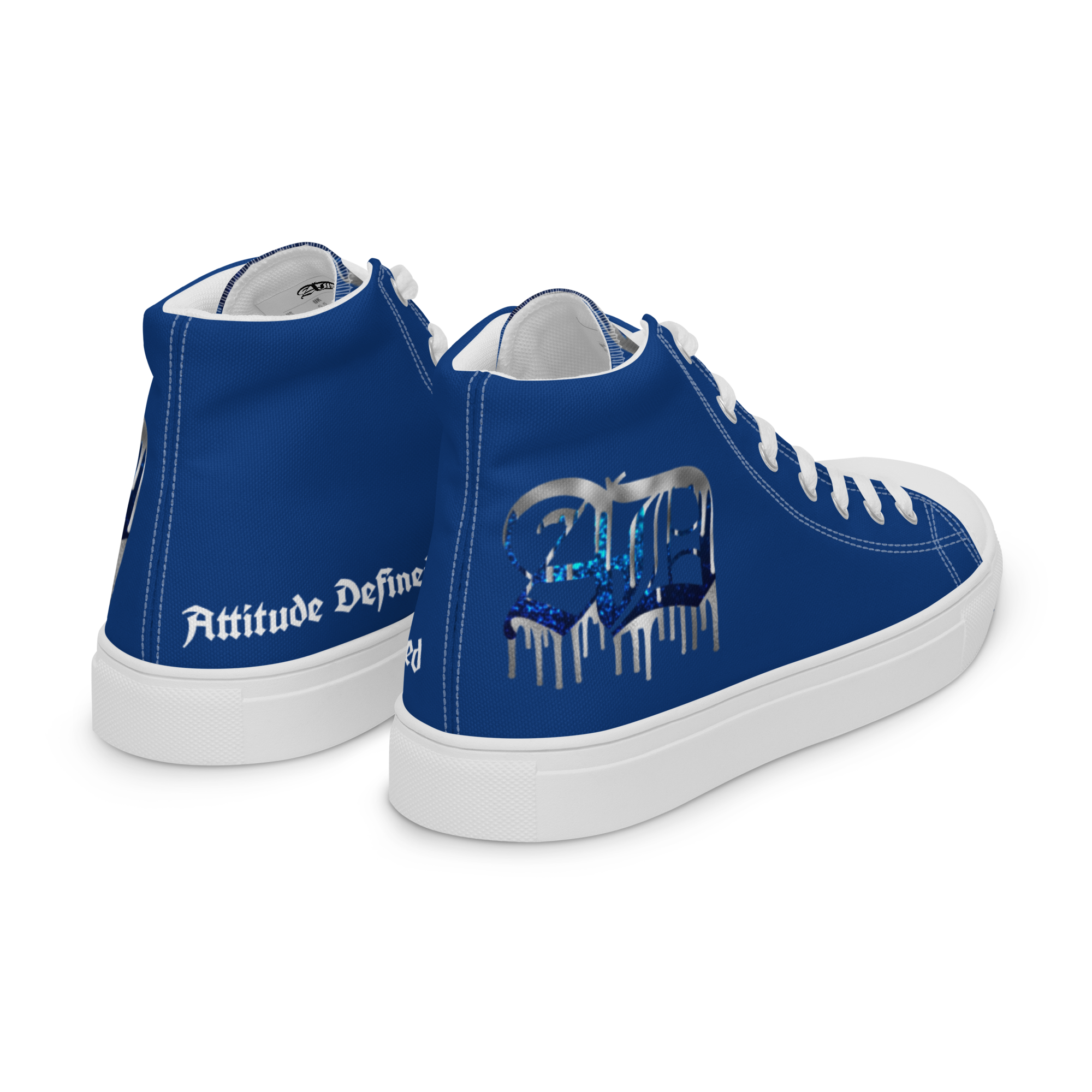 Men’s high top canvas shoes