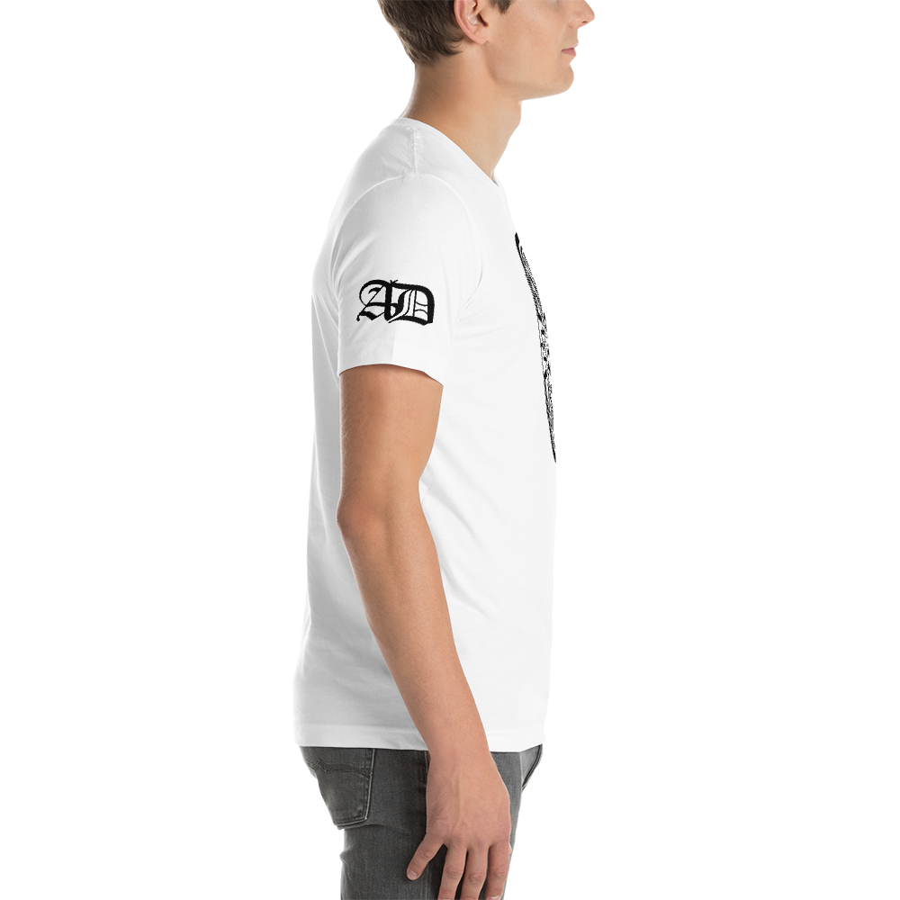 AD Mens Short Sleeve Black Logo