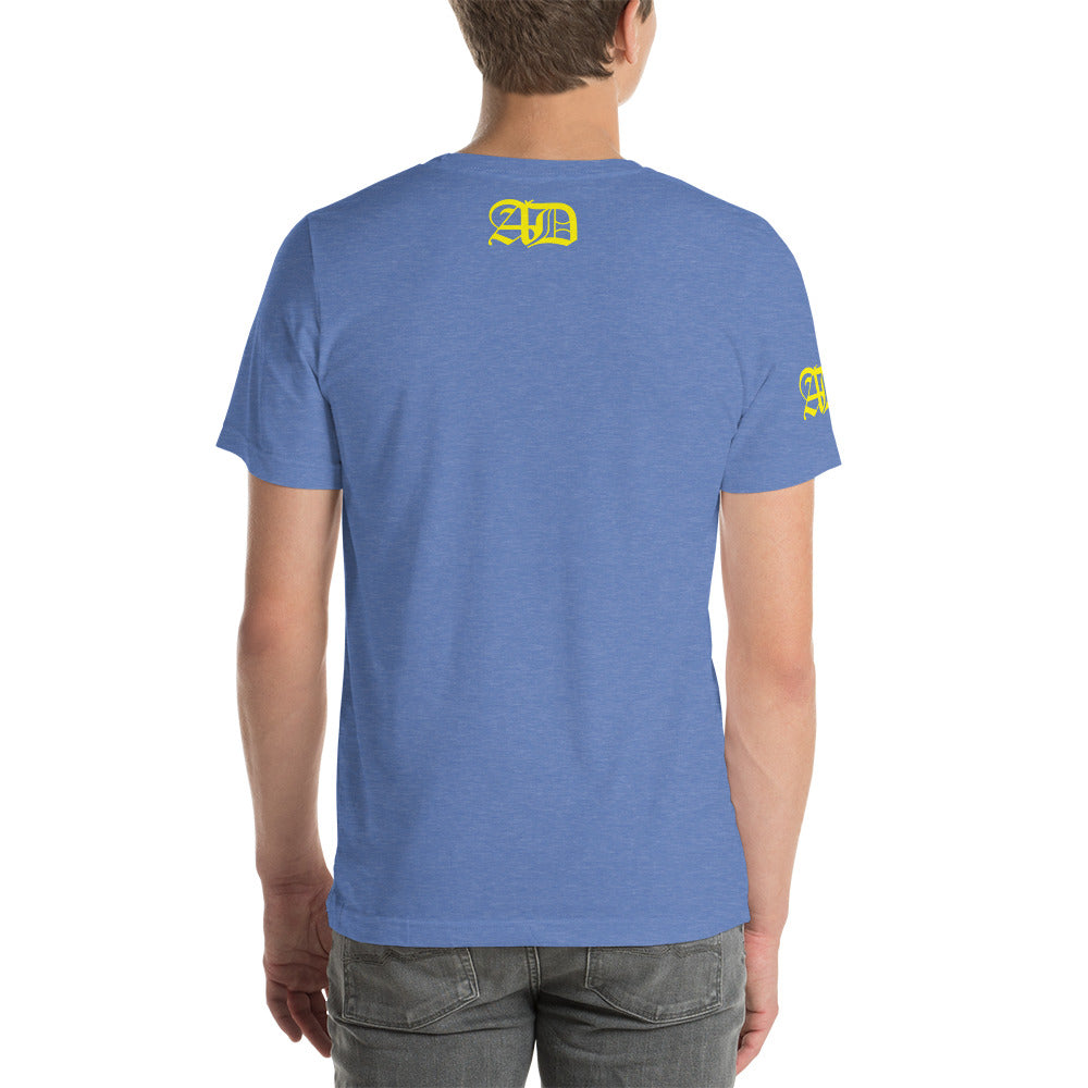 AD Short Sleeve Unisex Yellow Logo