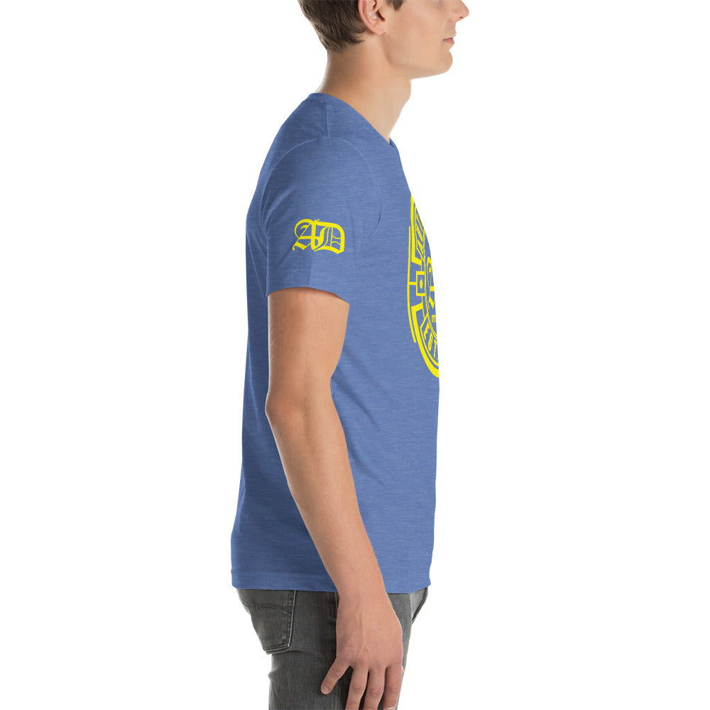 AD Short Sleeve Unisex Yellow Logo