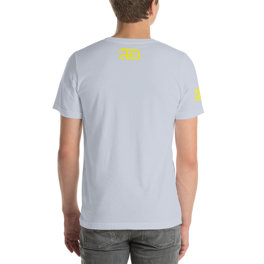 AD Short Sleeve Unisex Yellow Logo