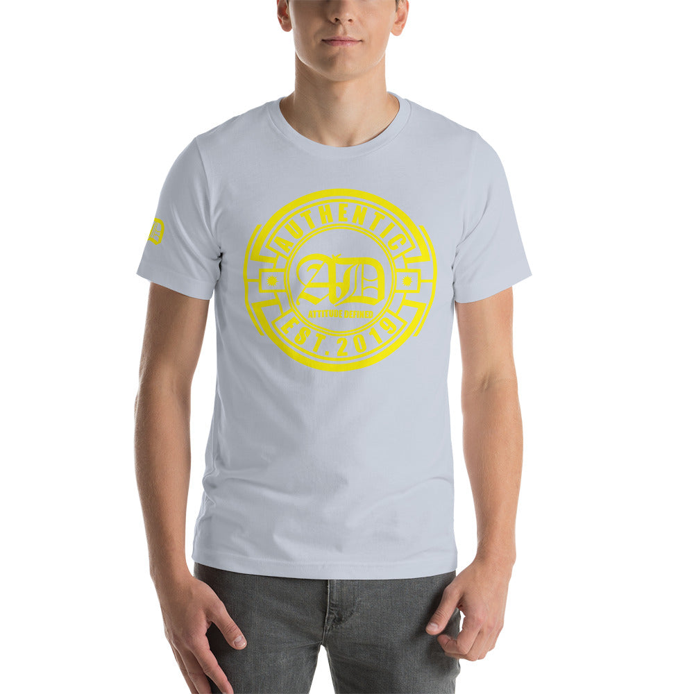 AD Short Sleeve Unisex Yellow Logo