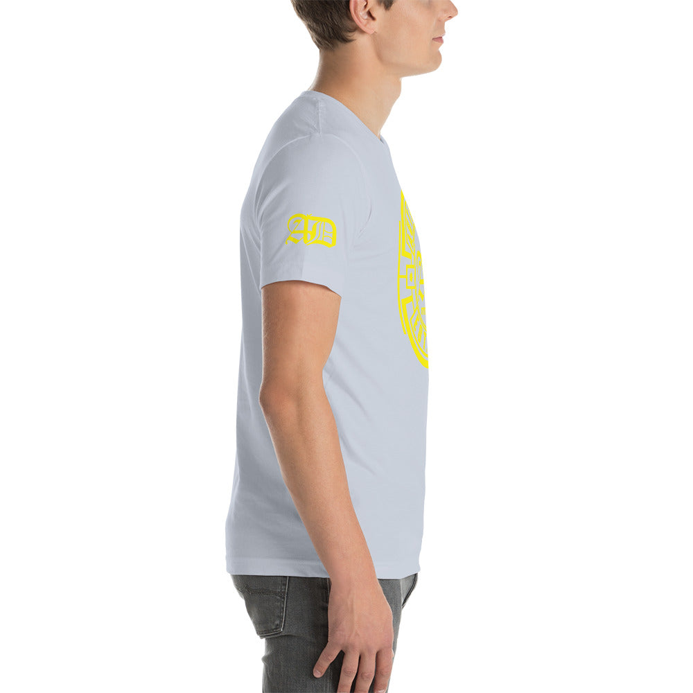 AD Short Sleeve Unisex Yellow Logo