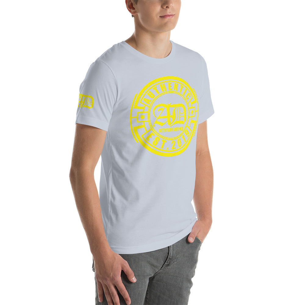 AD Short Sleeve Unisex Yellow Logo