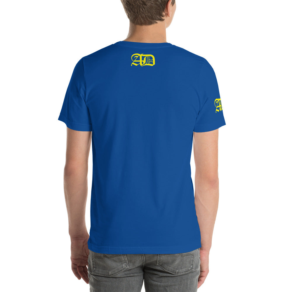 AD Short Sleeve Unisex Yellow Logo