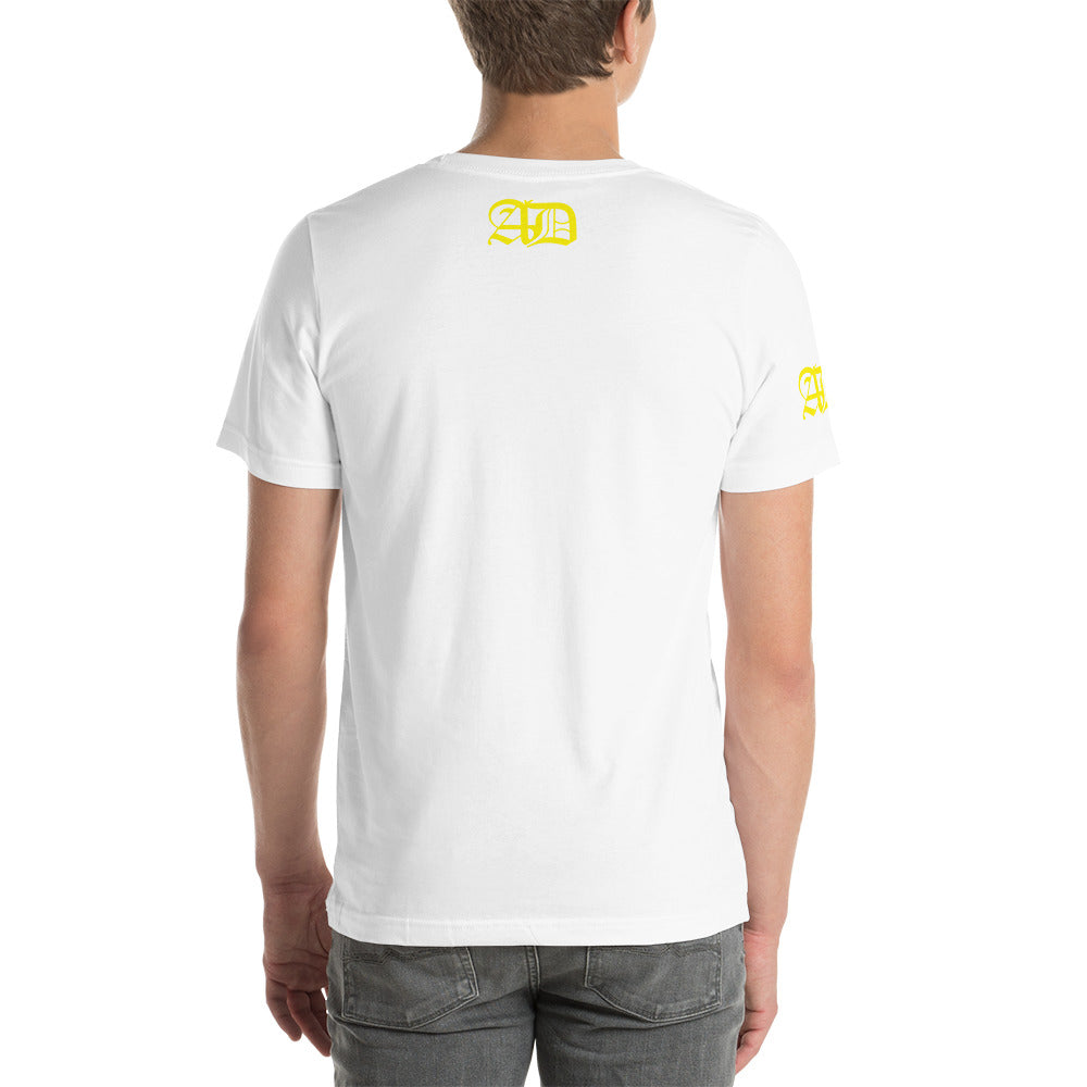 AD Short Sleeve Unisex Yellow Logo