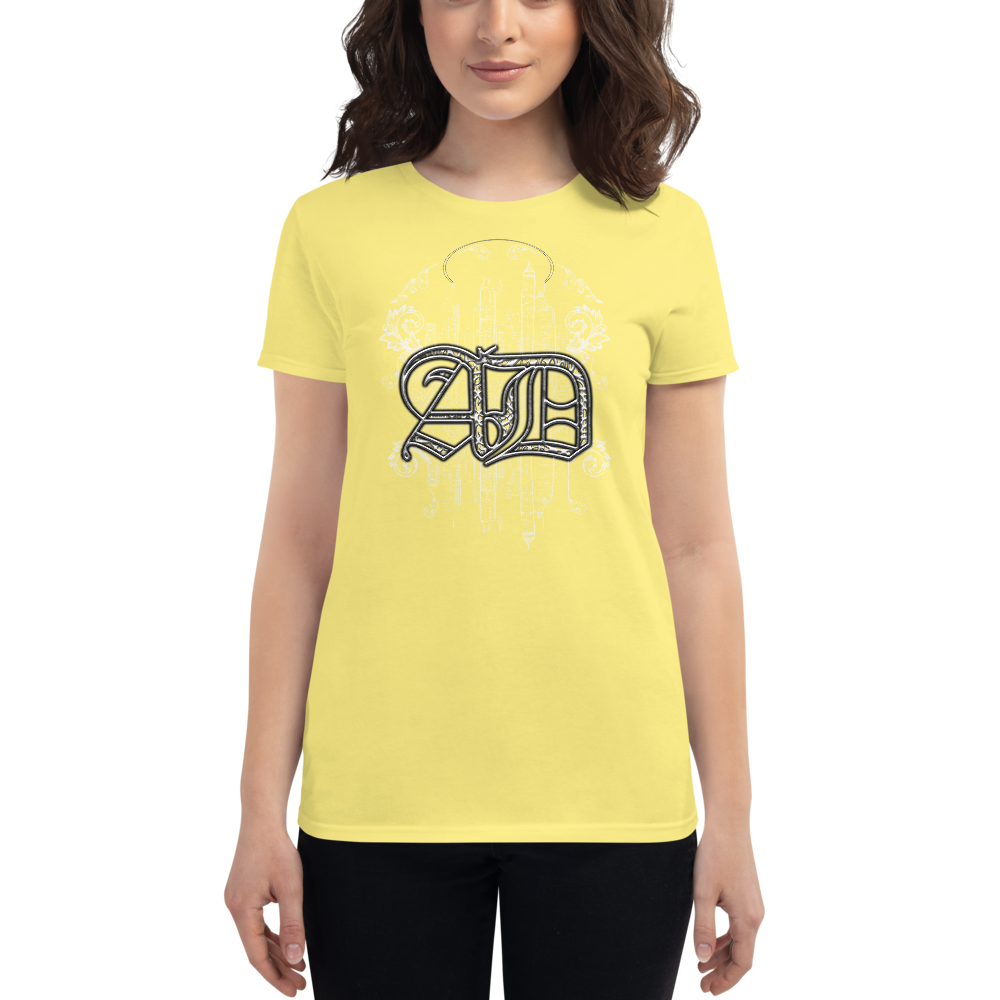 AD Womens City Style Crew Neck