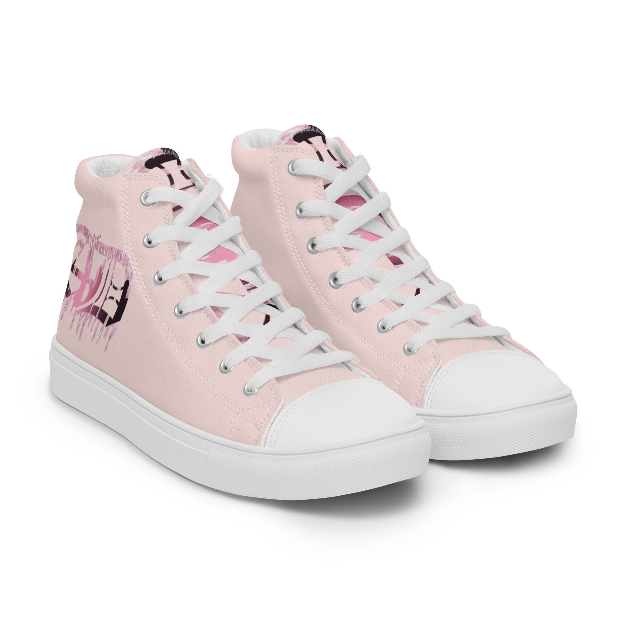 Women’s high top canvas shoes