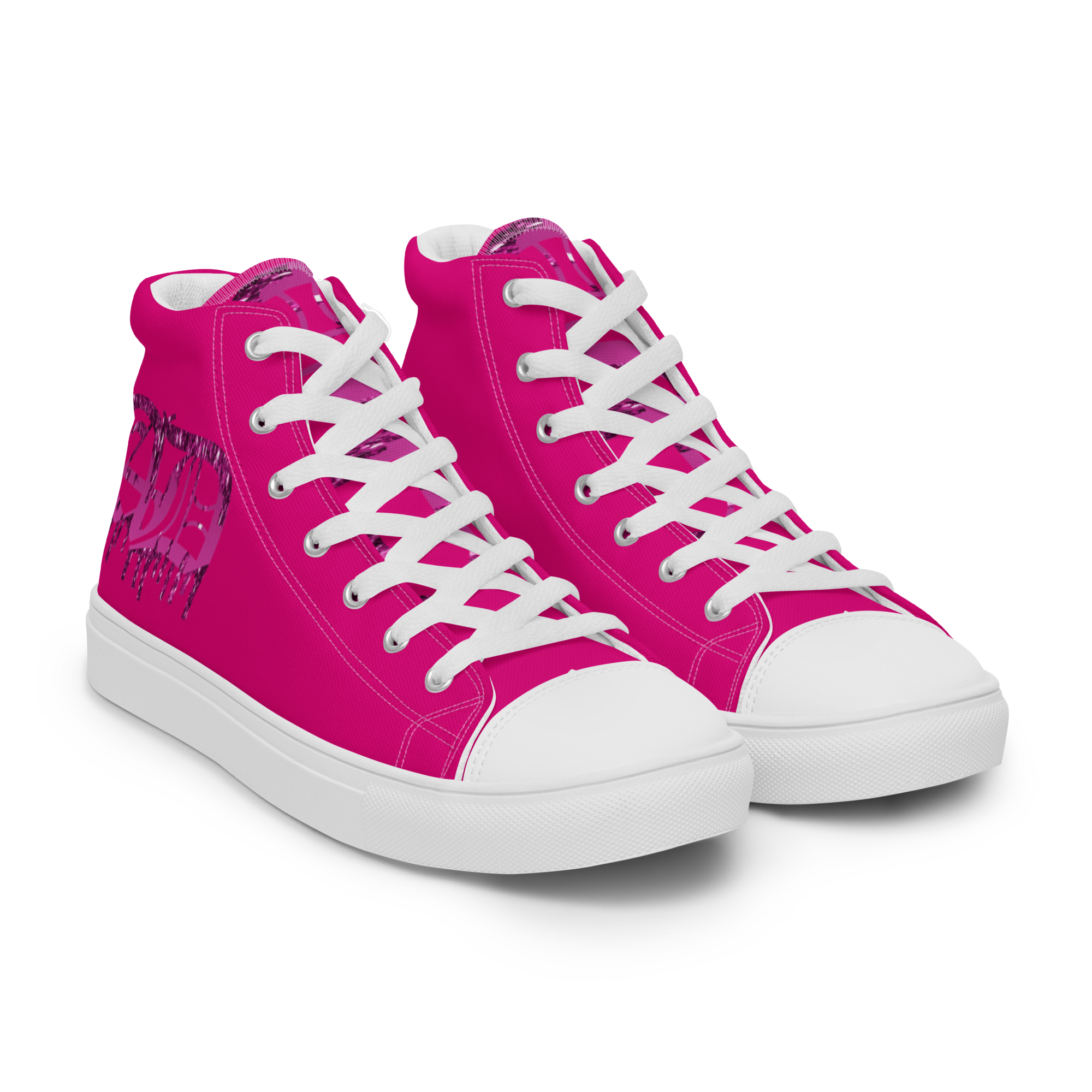 Women’s high top canvas shoes